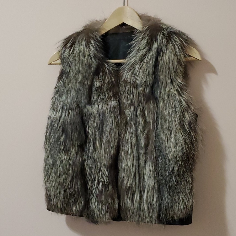 Natural Fur Vest! New! Never Worn!!!